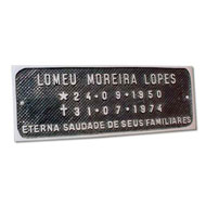 Placas em Alumínio Fundido